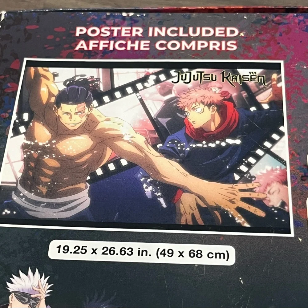 Crunchyroll Jujutsu Kaisen Todo Vs Itadori 1000 Piece Puzzle Open Box Sealed